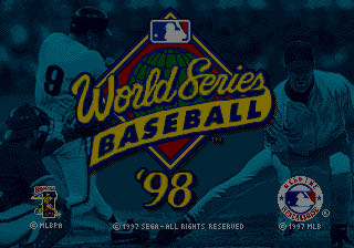 World Series Baseball 98 - Sega Genesis (Mega Drive) video game collectible - Main Image 4