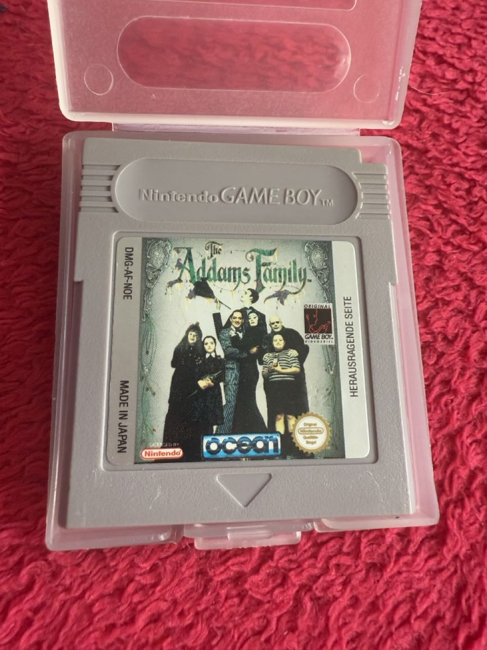 The Adams Family - Nintendo Game Boy video game collectible - Main Image 2