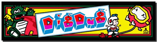 Dig Dug - Intellivision (Intv Corporation - 1) video game collectible [Barcode 018571090054] - Main Image 2