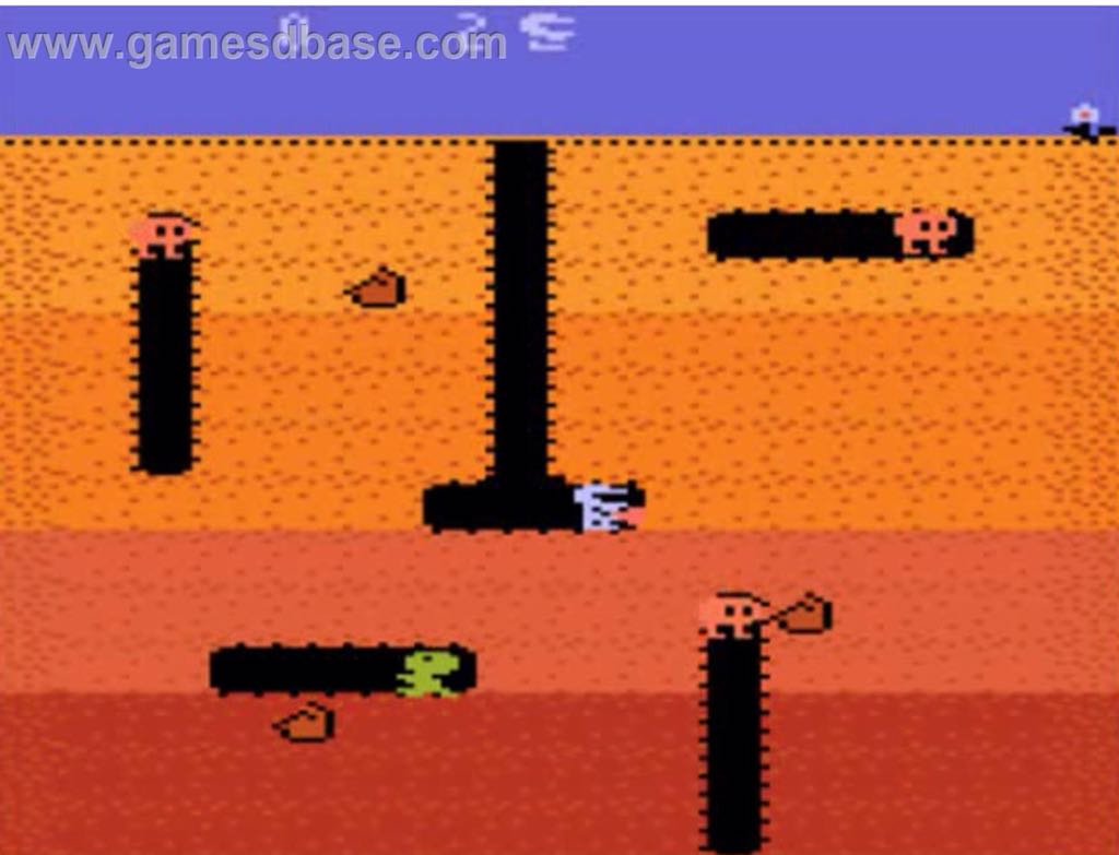 Dig Dug - Atari 2600 video game collectible - Main Image 2