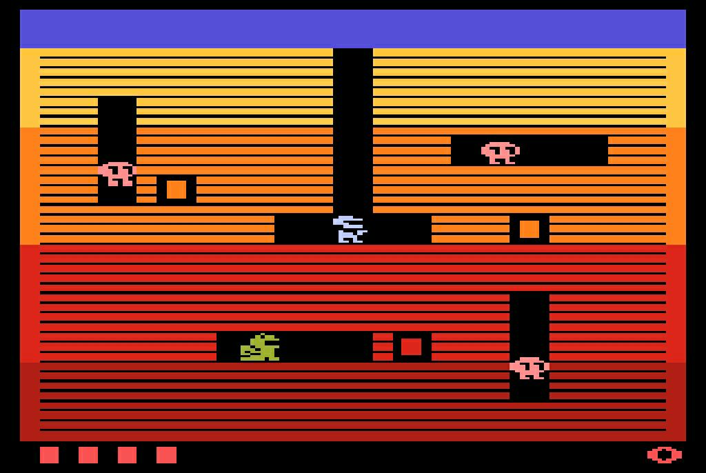 Dig Dug - Atari 2600 video game collectible - Main Image 2