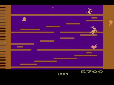Kangaroo - Atari 2600 (Atari - 1-2) video game collectible - Main Image 4