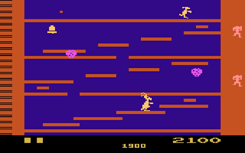 Kangaroo - Atari 2600 video game collectible - Main Image 2