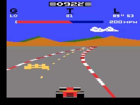 Pole Position - Atari 2600 (Atari Corp. - 1) video game collectible [Barcode 0077000026941] - Main Image 3