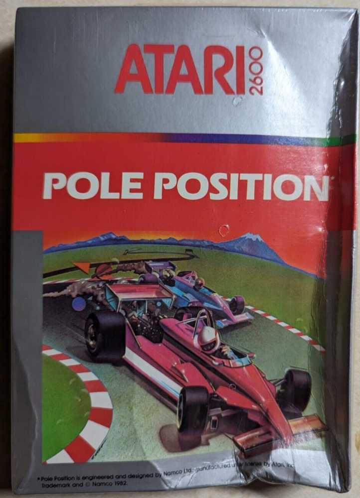 Pole Position (2x cartouche ) - Atari 2600 video game collectible - Main Image 2
