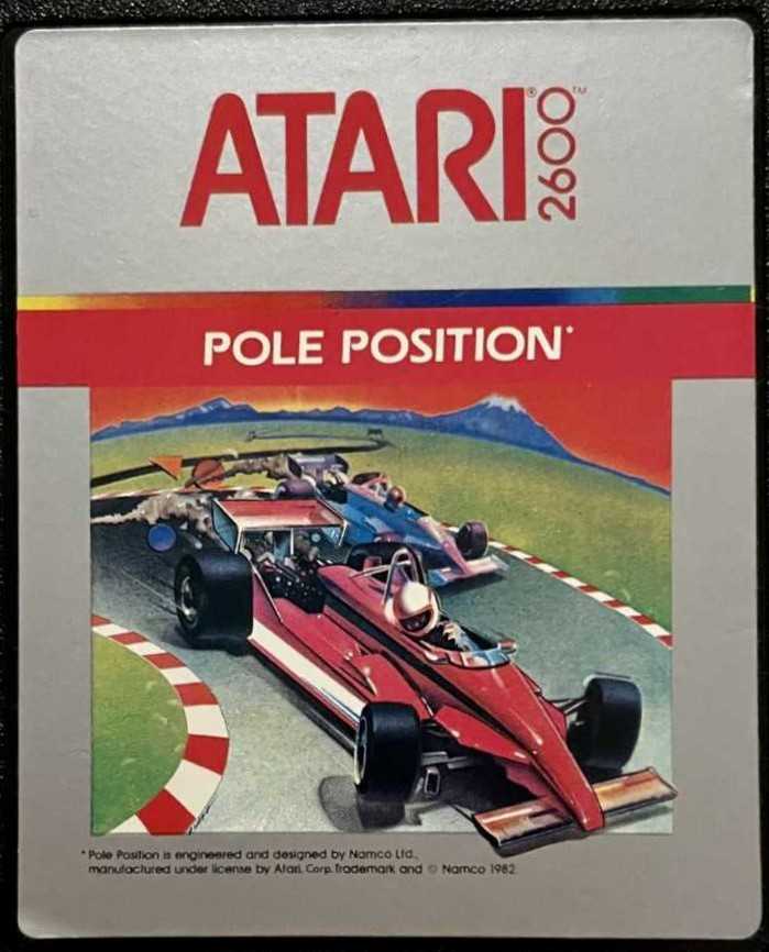 Pole Position (2x cartouche ) - Atari 2600 video game collectible - Main Image 3