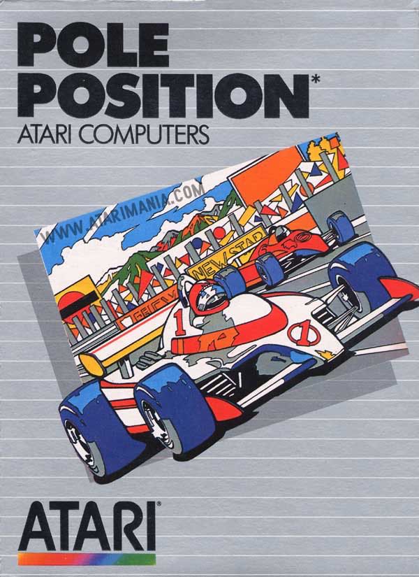 Pole Position - Atari 400 video game collectible - Main Image 1