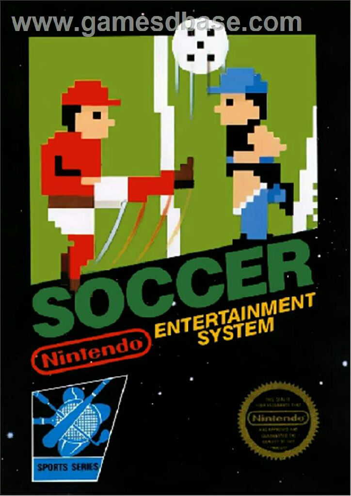 Soccer - Nintendo Entertainment System (NES) video game collectible - Main Image 1