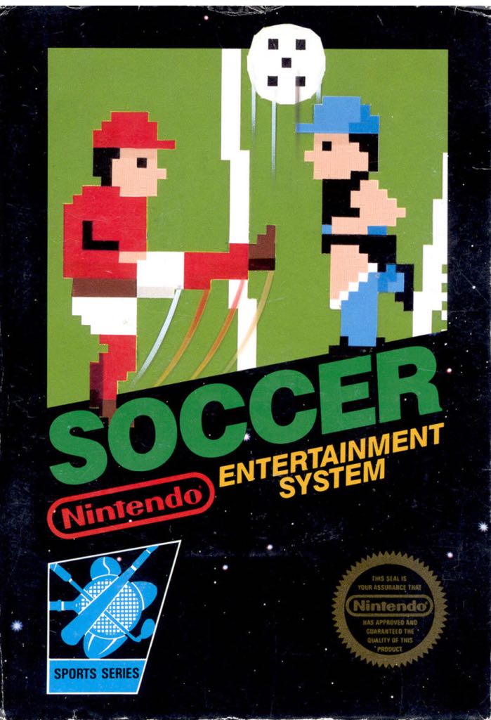 Soccer - Nintendo Entertainment System (NES) video game collectible - Main Image 1
