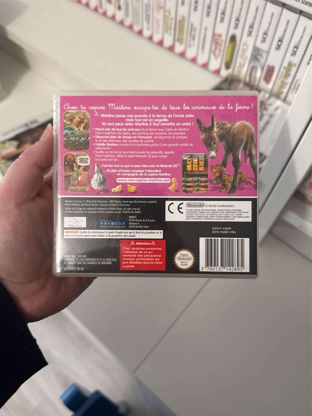 Martine A La Ferme - Nintendo DS video game collectible [Barcode 3760137142895] - Main Image 2