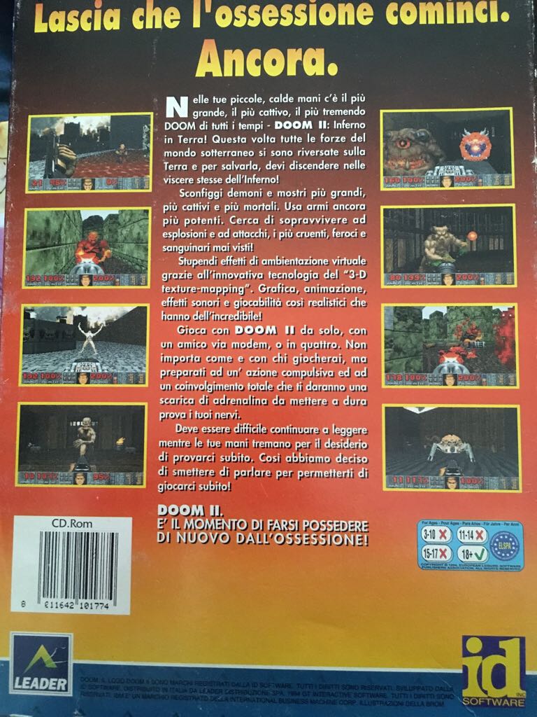 Doom II - PC video game collectible [Barcode 8011642101774] - Main Image 2