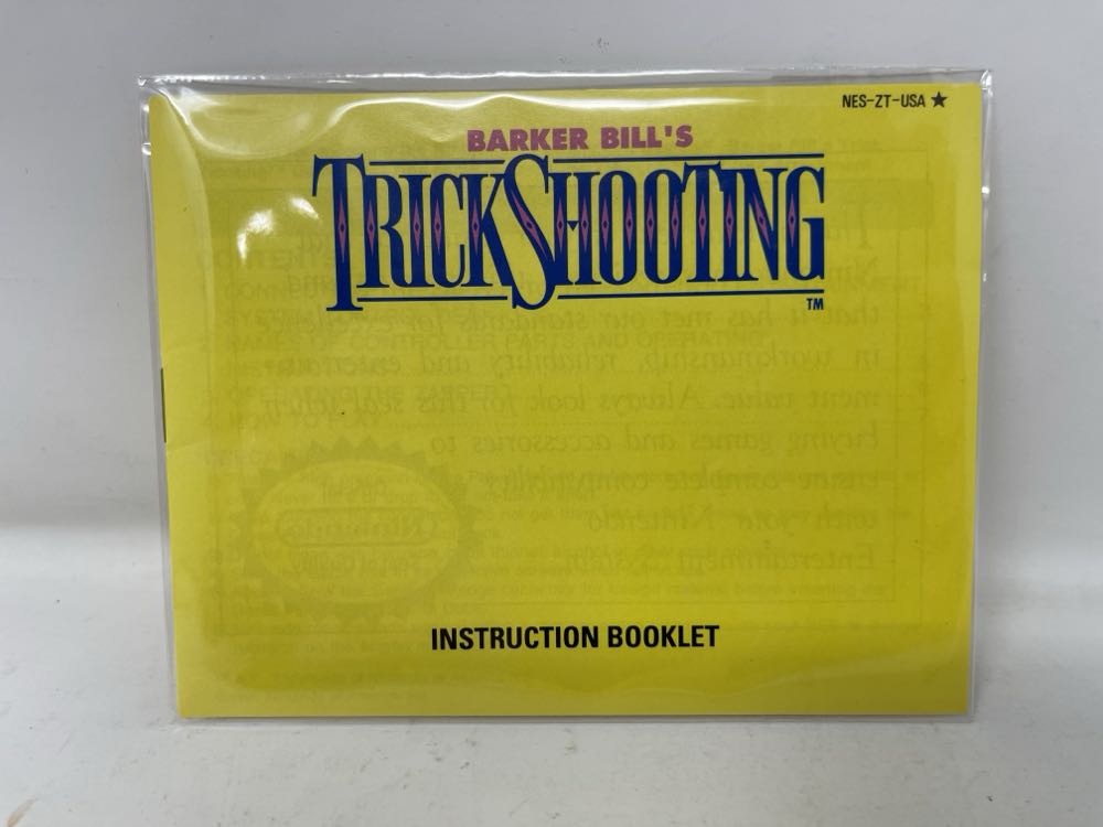Barker Bills Trick Shooting - Nintendo Entertainment System (NES) (Nintendo - 1) video game collectible [Barcode 045496630553] - Main Image 4