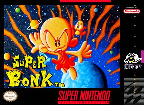 Super Bonk - Nintendo Super Nintendo Entertainment System (SNES) (Hudson Soft) video game collectible - Main Image 1