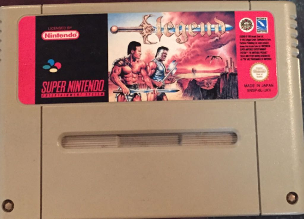 Legend - Nintendo Super Nintendo Entertainment System (SNES) video game collectible - Main Image 1