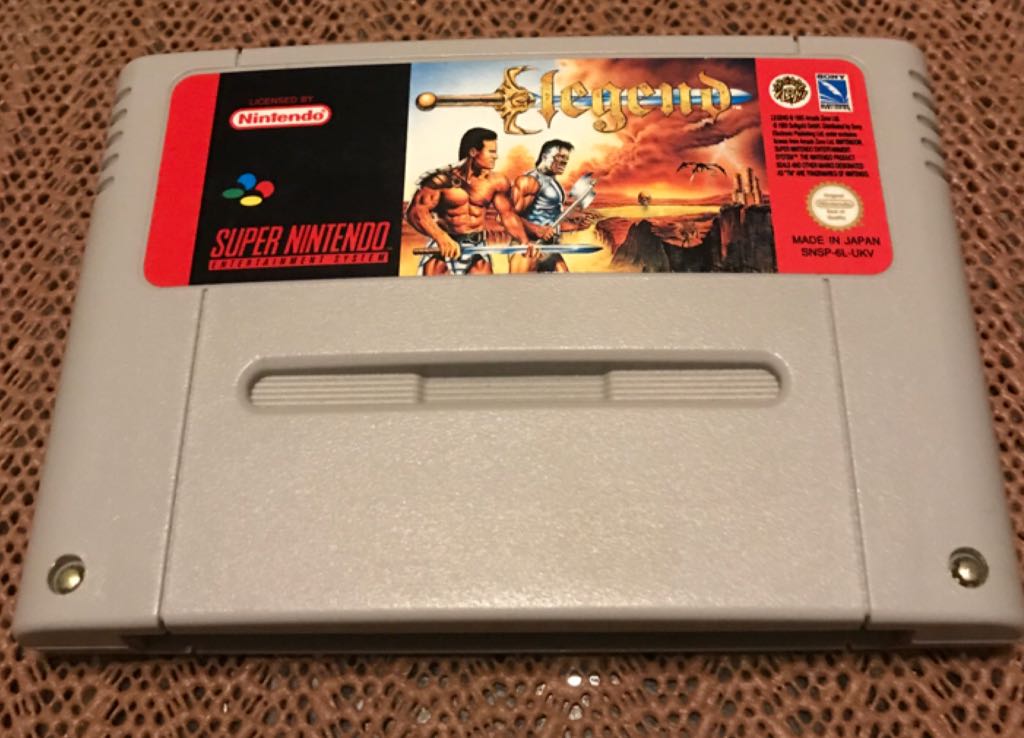 Legend - Nintendo Super Nintendo Entertainment System (SNES) (Sony Entertainment - 2) video game collectible - Main Image 1