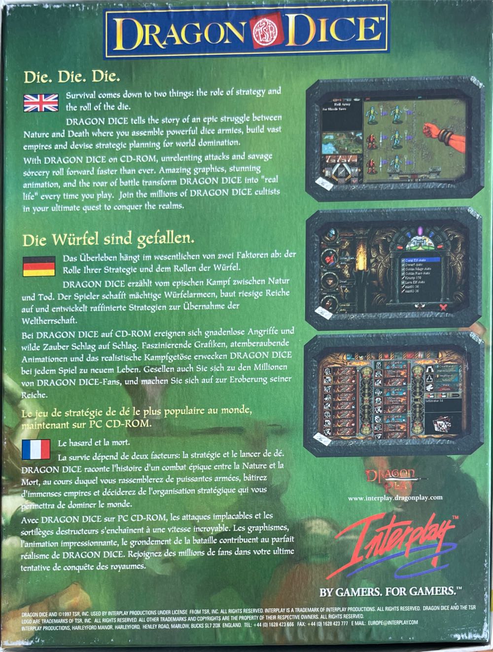 Dragon Dice - PC video game collectible [Barcode 5026102211675] - Main Image 2