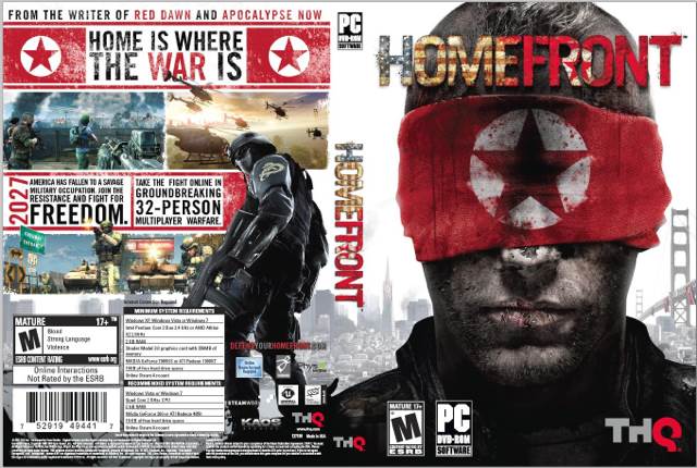 Homefront - Sony PlayStation 3 (PS3) (THQ - 1) video game collectible [Barcode 085268144413] - Main Image 2