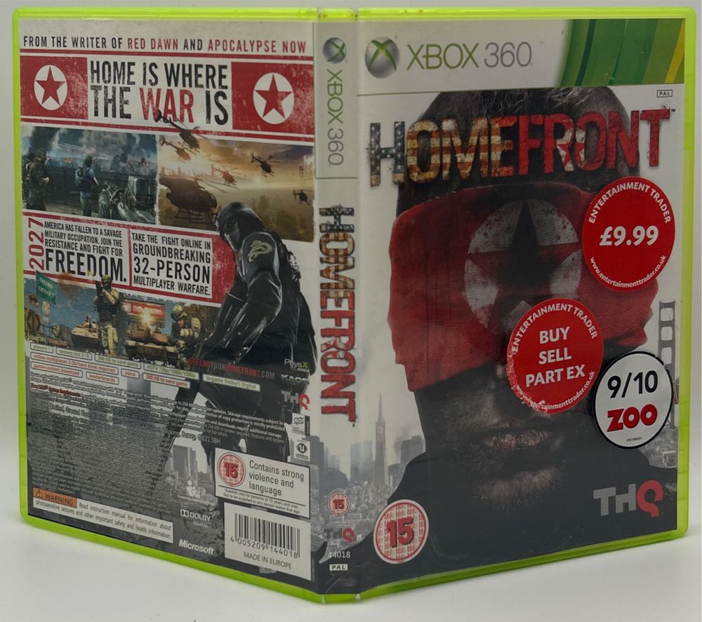 Homefront - Microsoft Xbox 360 (THQ - 1) video game collectible [Barcode 4005209144018] - Main Image 3