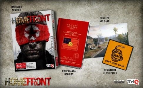 Homefront: Don’t Tread One Me Edition - Sony PlayStation 3 (PS3) (THQ) video game collectible [Barcode 4005209144476] - Main Image 3