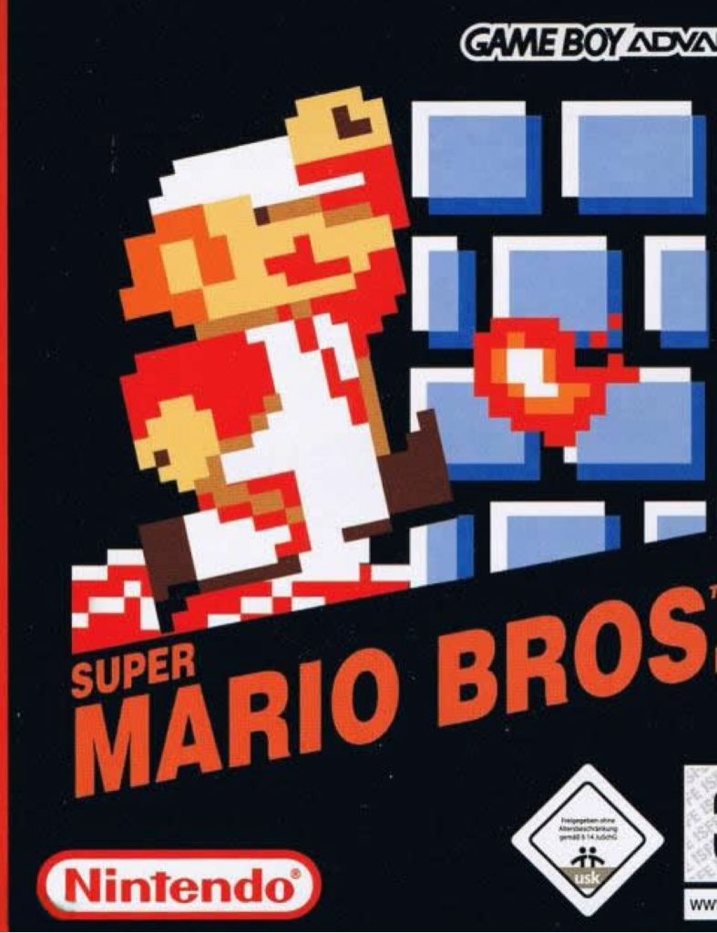 Super Mario Bros - Nintendo Entertainment System (NES) video game collectible - Main Image 1