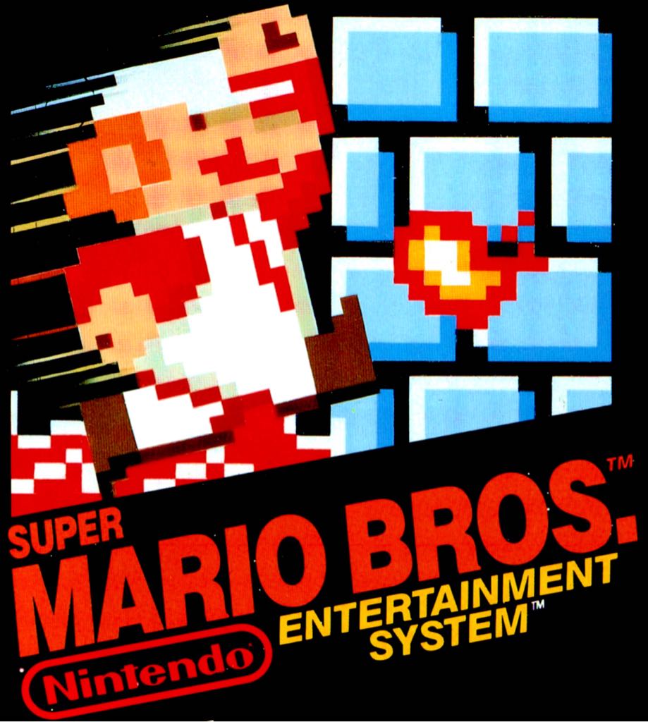 Super Mario Bros - Nintendo Entertainment System (NES) video game collectible - Main Image 1