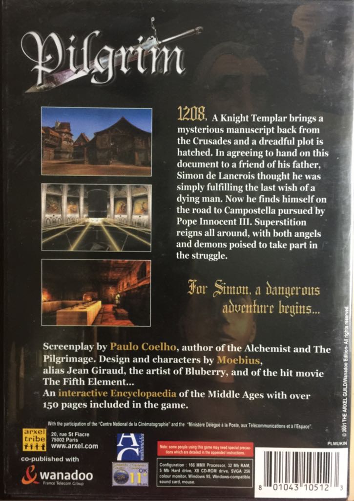 Pilgrim - PC video game collectible [Barcode 801043105123] - Main Image 2