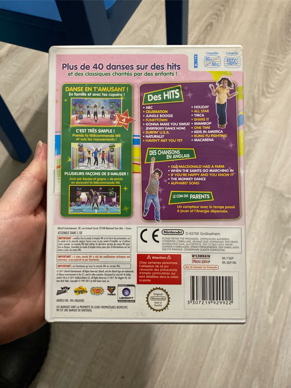 Dance Junior - Nintendo Wii video game collectible [Barcode 3307219929922] - Main Image 2