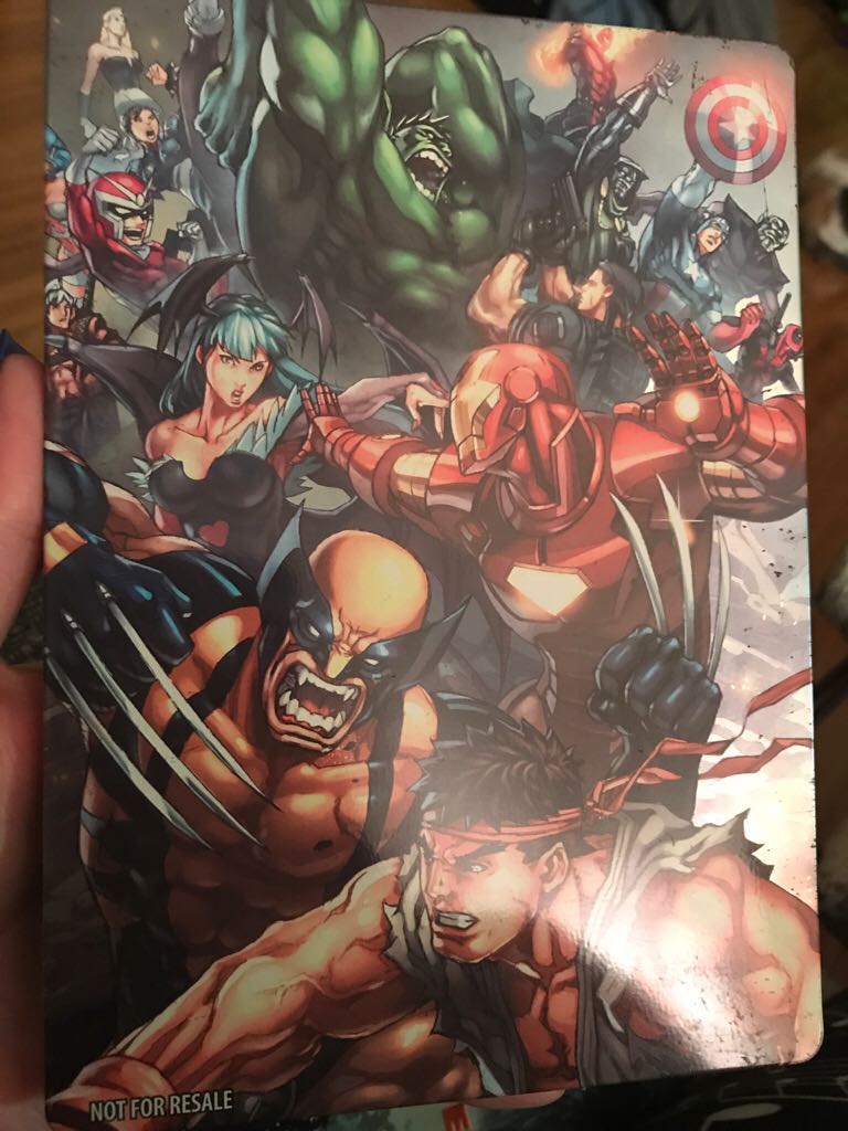Marvel vs Capcom 3: Fate of two Worlds (Steelbook) - Microsoft Xbox 360 video game collectible - Main Image 2