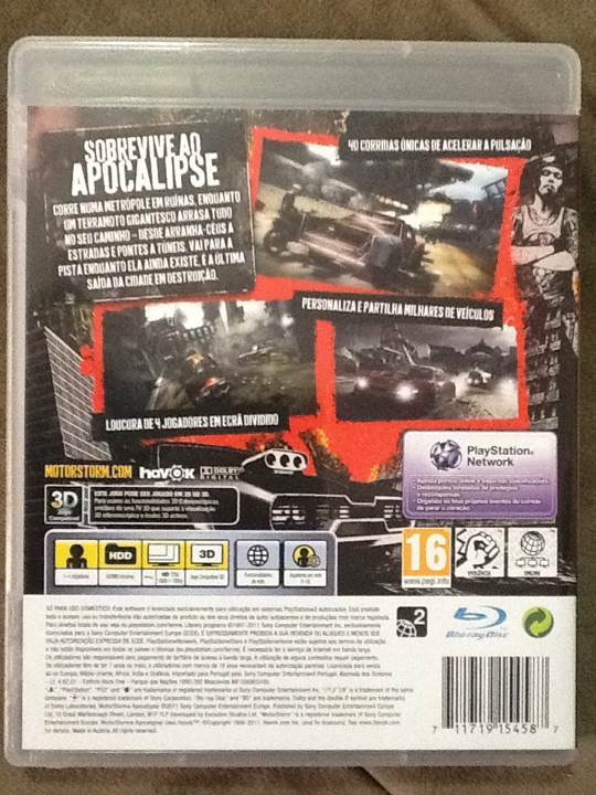 MotorStorm Apocalypse - Sony PlayStation 3 (PS3) video game collectible [Barcode 711719154587] - Main Image 2