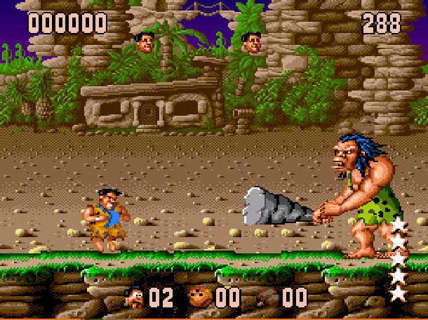 The Flintstones - Sega Mega Drive (Taito Corporation - 1) video game collectible [Barcode 4974365610883] - Main Image 4