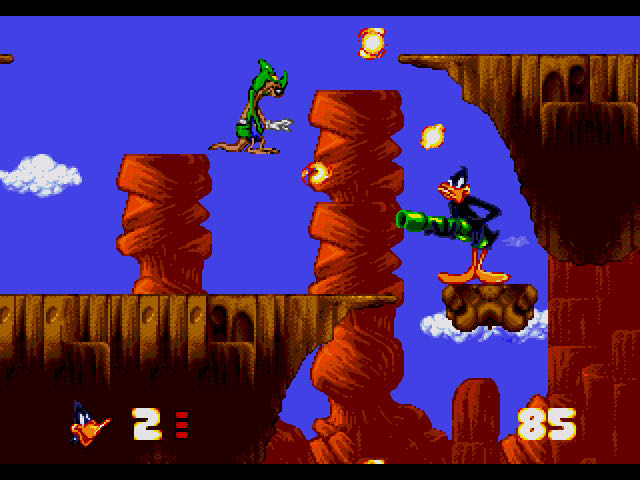 Daffy Duck In Hollywood - Sega Mega Drive (Sega - 1) video game collectible [Barcode 4974365610944] - Main Image 4