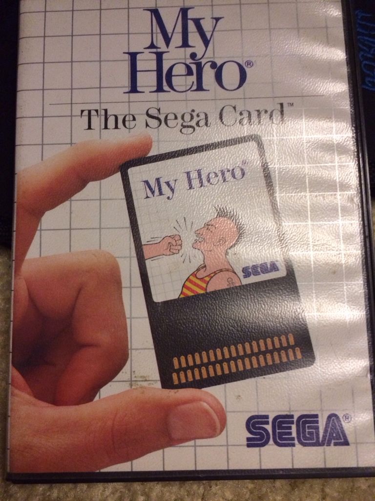 My Hero - Sega Master System video game collectible - Main Image 1