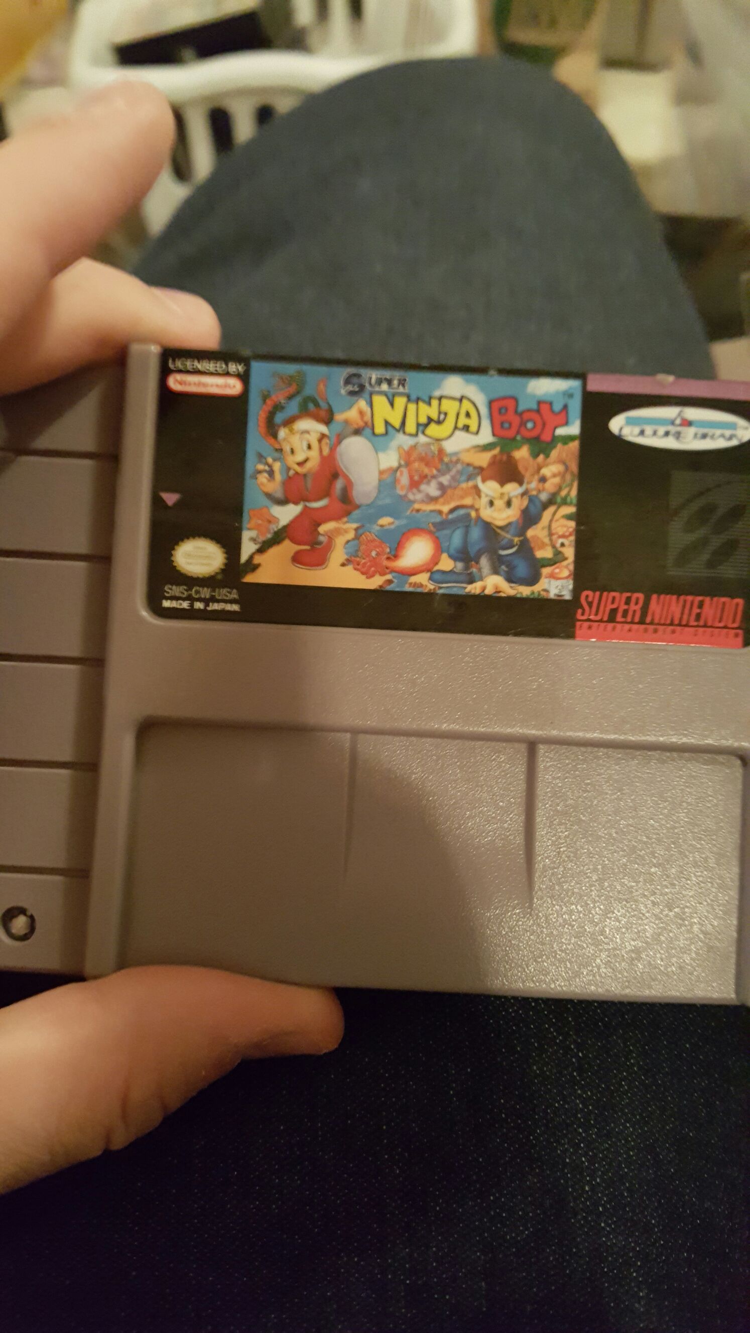 Super Ninja Boy - Nintendo Super Nintendo Entertainment System (SNES) video game collectible - Main Image 1
