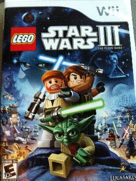 Lego Star Wars III The Clone Wars - Nintendo Wii (Nintendo - 1-2) video game collectible - Main Image 1