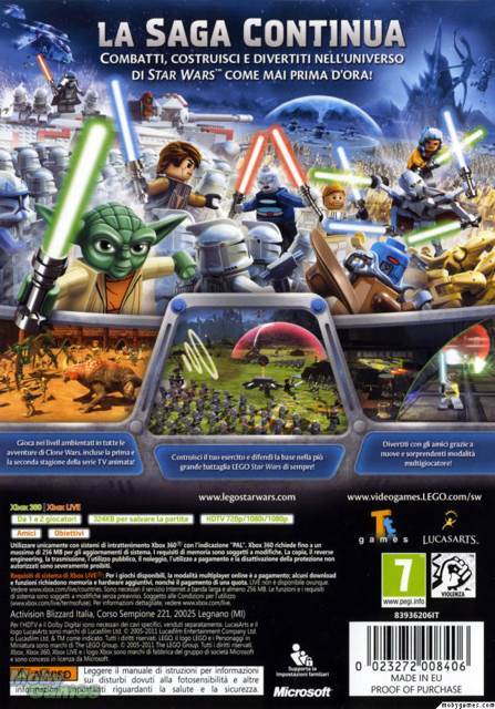 Lego Star Wars III: The Clone Wars - Apple macOS (2) video game collectible - Main Image 2
