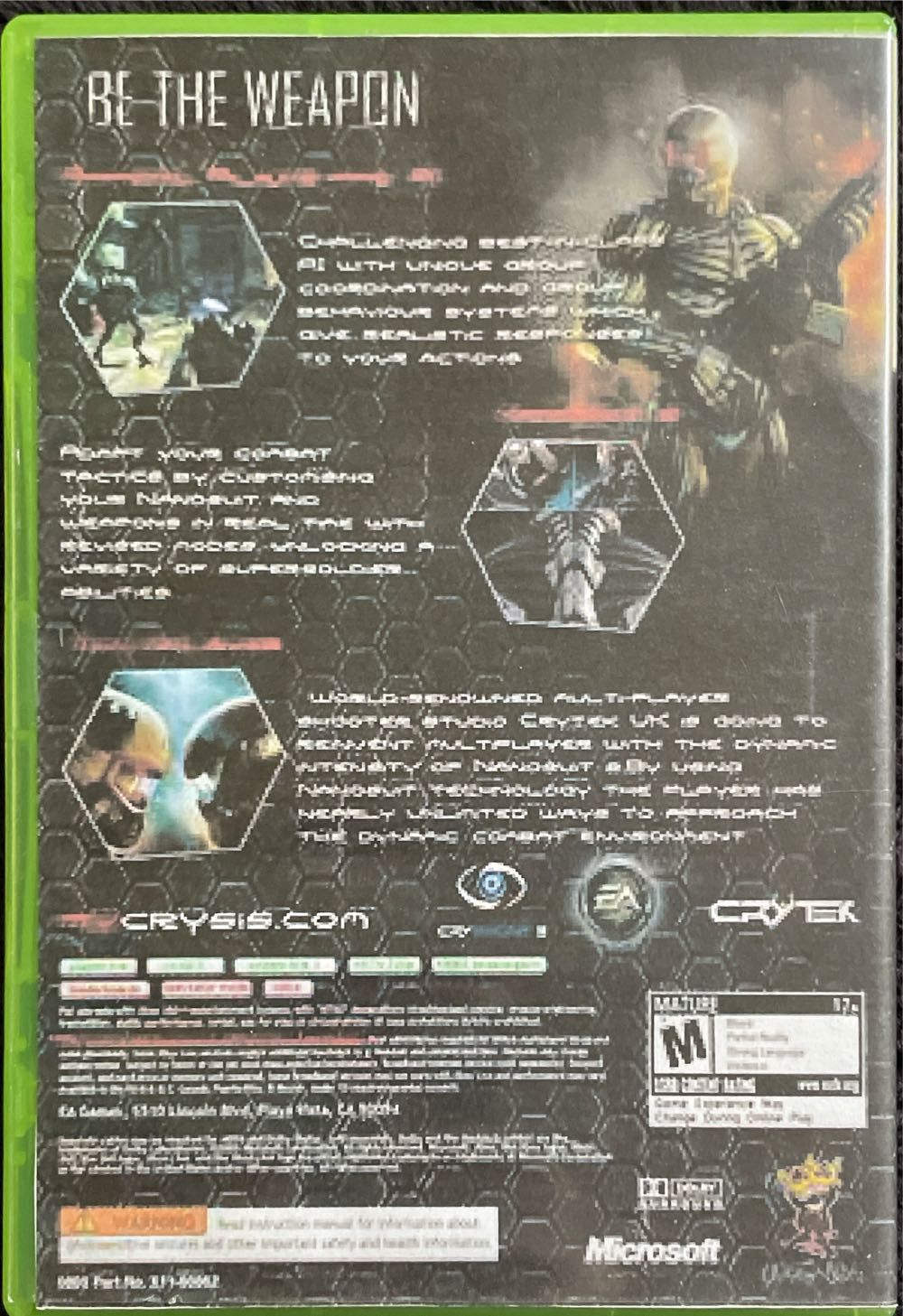 Crysis 2 - Microsoft Xbox 360 video game collectible [Barcode 061400000045] - Main Image 2