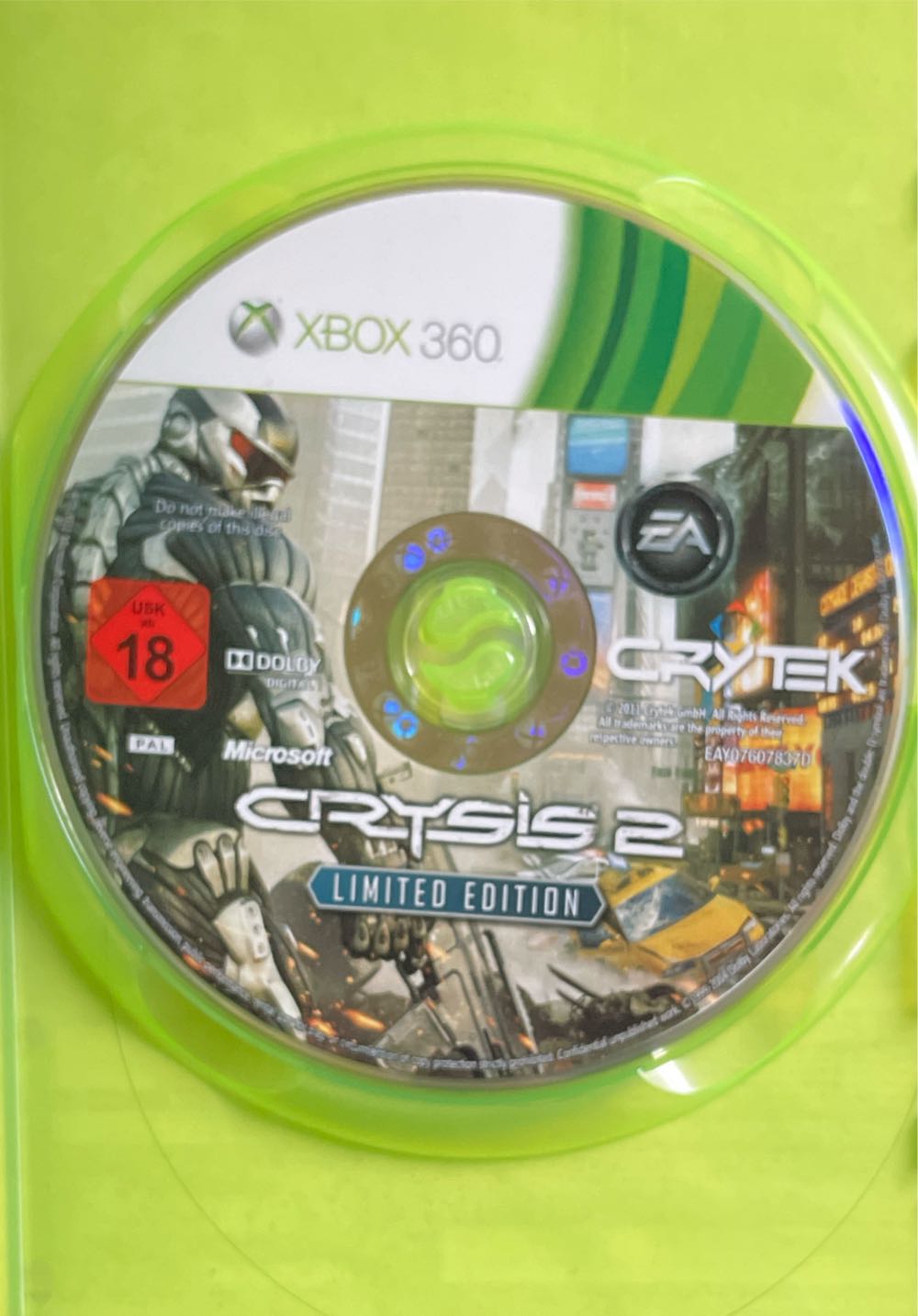 Crysis 2 - Microsoft Xbox 360 video game collectible [Barcode 061400000045] - Main Image 3