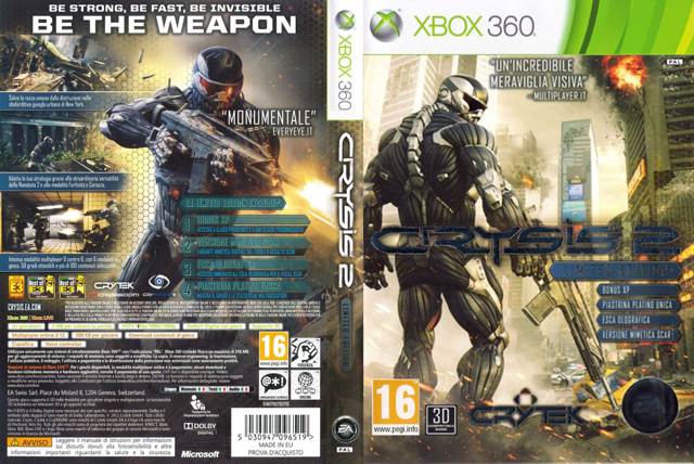 Crysis 2 - Microsoft Xbox 360 (1) video game collectible [Barcode 5030932104182] - Main Image 2