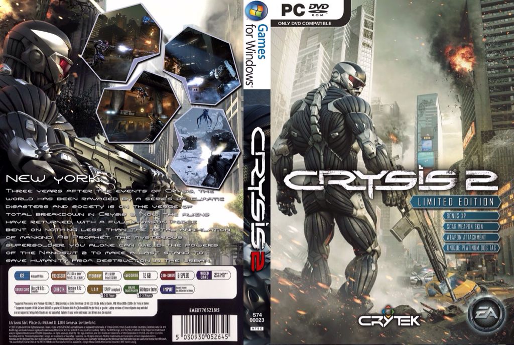 Crysis 2 - PC ((EA) Electronic Arts) video game collectible - Main Image 2