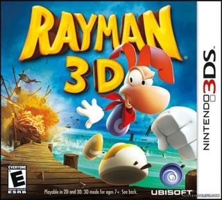 Rayman 3D - Nintendo 3DS (Ubisoft - 1 Players) video game collectible [Barcode 0008888166740] - Main Image 1