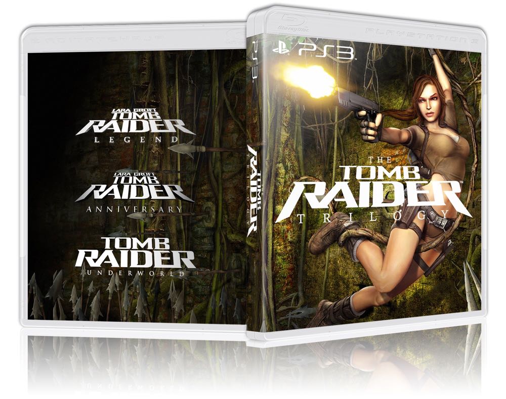 The Tomb Raider Trilogy: Classics HD - Sony PlayStation 3 (PS3) (Square Enix Europe - 1) video game collectible - Main Image 2