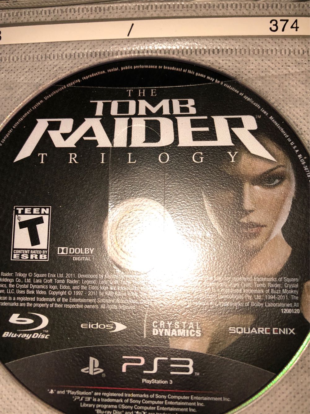 The Tomb Raider Trilogy: Classics HD - Sony PlayStation 3 (PS3) (Square Enix Europe - 1) video game collectible - Main Image 4