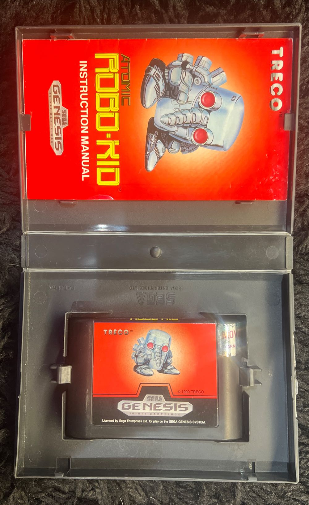 Atomic Robo Kid - Sega Genesis (Mega Drive) video game collectible - Main Image 3