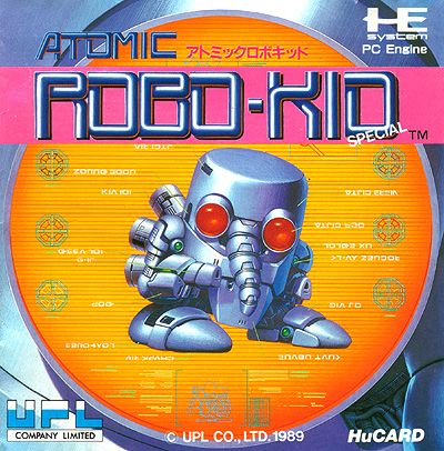 Atomic Robo Kid - NEC TurboGrafx-16 video game collectible - Main Image 1