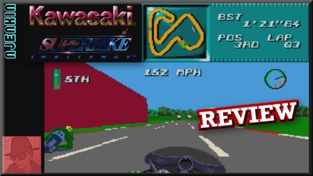 Kawasaki Superbikes - Sega Mega Drive (Domark - 1-2) video game collectible [Barcode 5026890000116] - Main Image 4