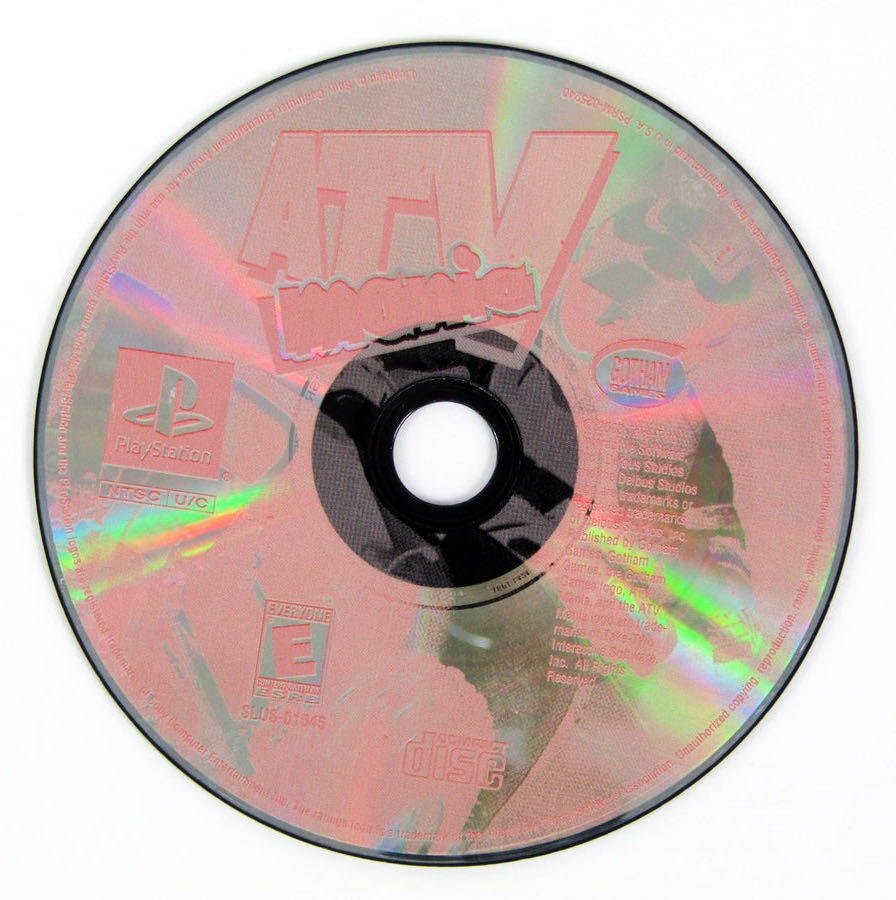 ATV Mania - Sony PlayStation (Gotham Games - 1-2) video game collectible [Barcode 710425232282] - Main Image 3