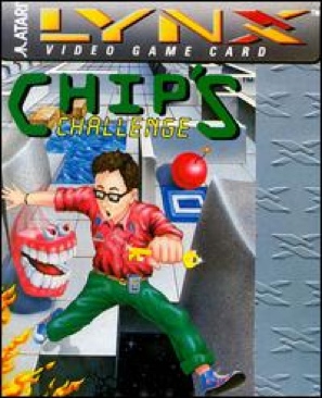 Chips Challenge - Atari Lynx video game collectible - Main Image 1