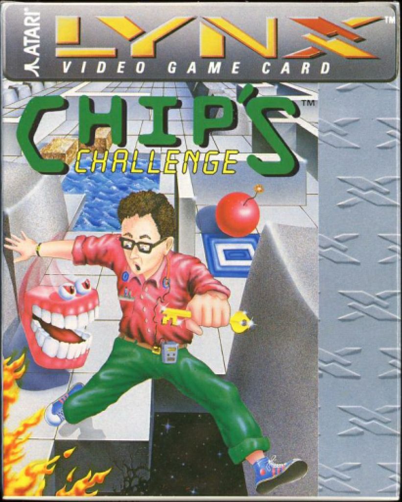 Chips Challenge - Atari Lynx video game collectible - Main Image 1