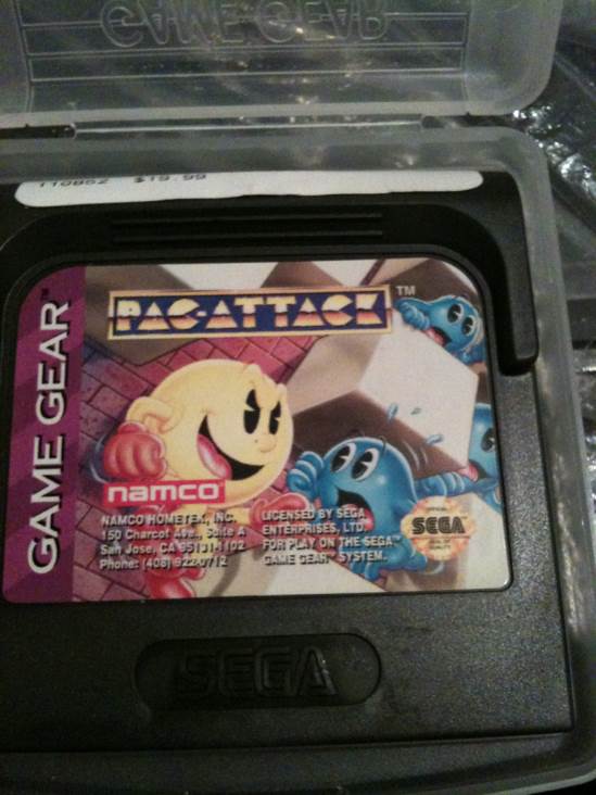 Pac Attack - Sega Game Gear video game collectible - Main Image 1