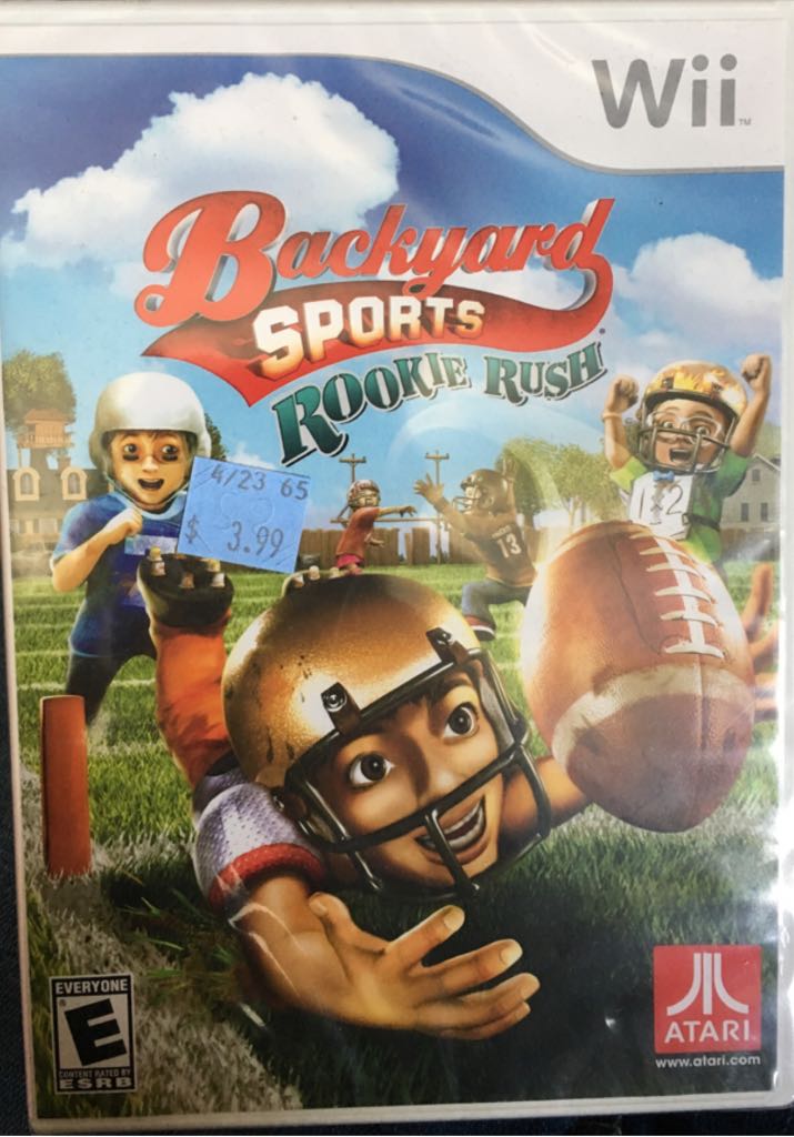 Backyard Sports Rookie Rush - Nintendo Wii video game collectible - Main Image 1